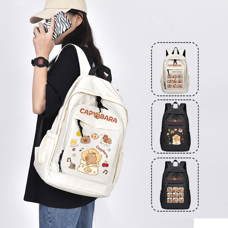 Balo thời trang phong cách Hàn Quốc dày dặn chống thấm nước dùng cho đi học, đi chơi - BEE GEE – BLTT9142