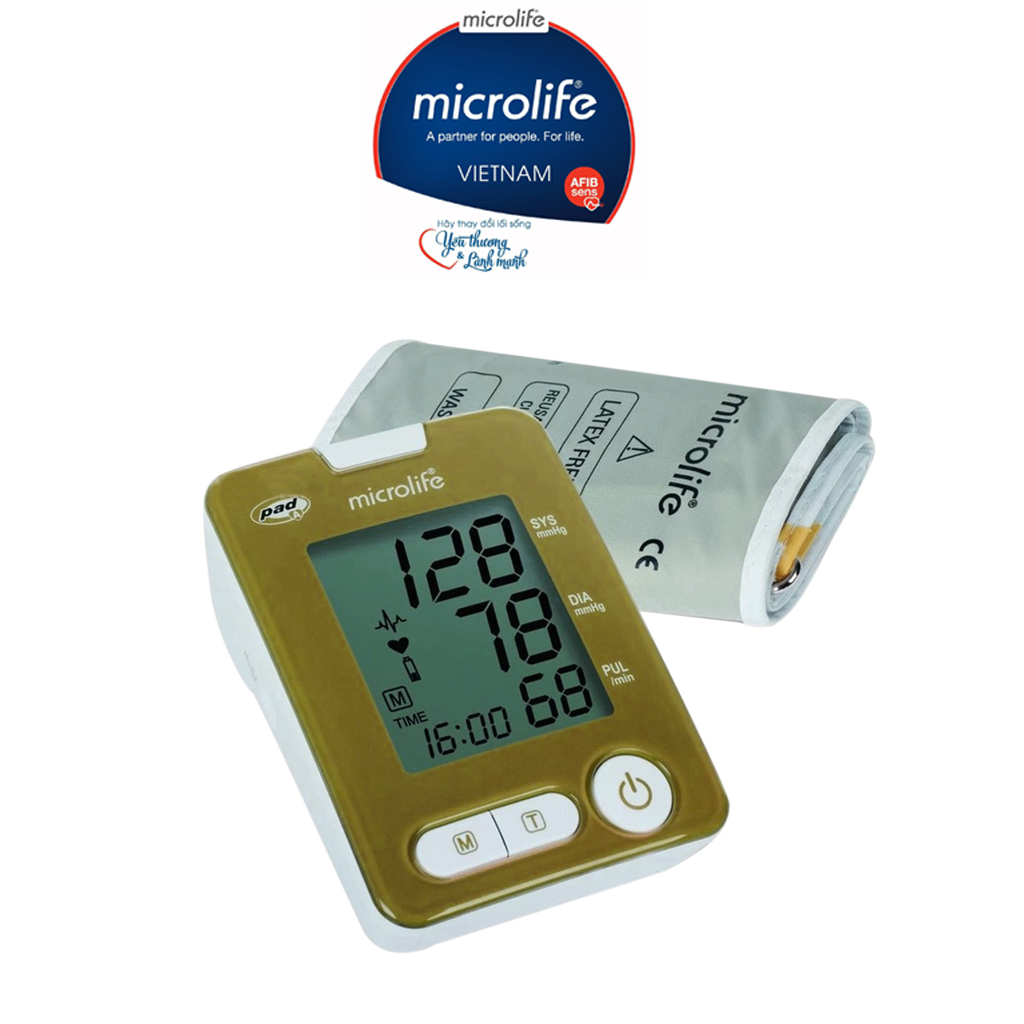 Máy đo huyết áp Microlife BP Gold Edition 3NM1-3E | Thương Hiệu Thụy Sĩ