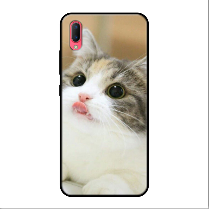 Ốp lưng điện thoại Vivo Y93 viền silicon dẻo TPU in hình Thú Cưng - Hàng chính hãng