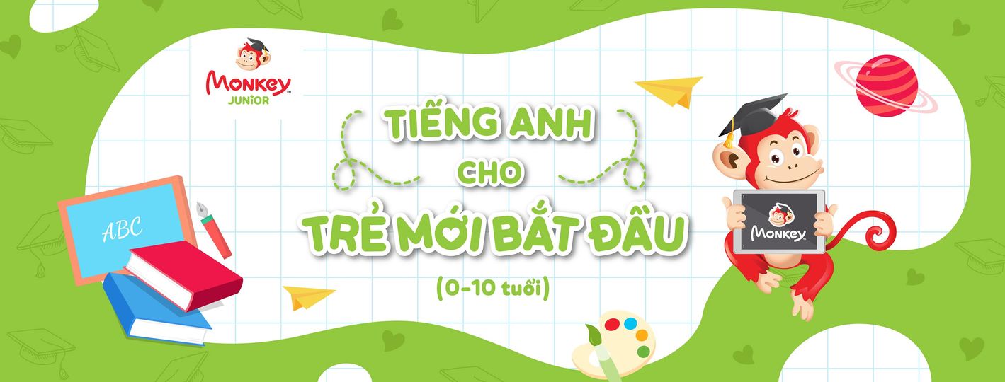[E-VOUCHER]- Monkey Junior - Tiếng Anh cho trẻ mới bắt đầu (Trọn đời/ 1 năm/ 2 năm) 
