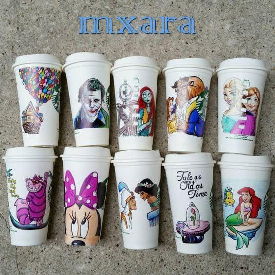 In ly giấy trà sữa 22oz 4 MÀU SỐ LƯỢNG 2000