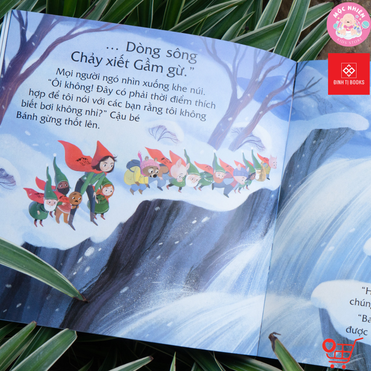 Sách - Ông già Noel và Biệt đội Giải cứu Cổ tích cho bé 3-9 tuổi - Đinh Tị Books