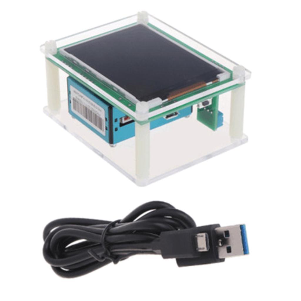 Portable Car PM1.0 Air Quality Monitor Meter Gas Thermometer