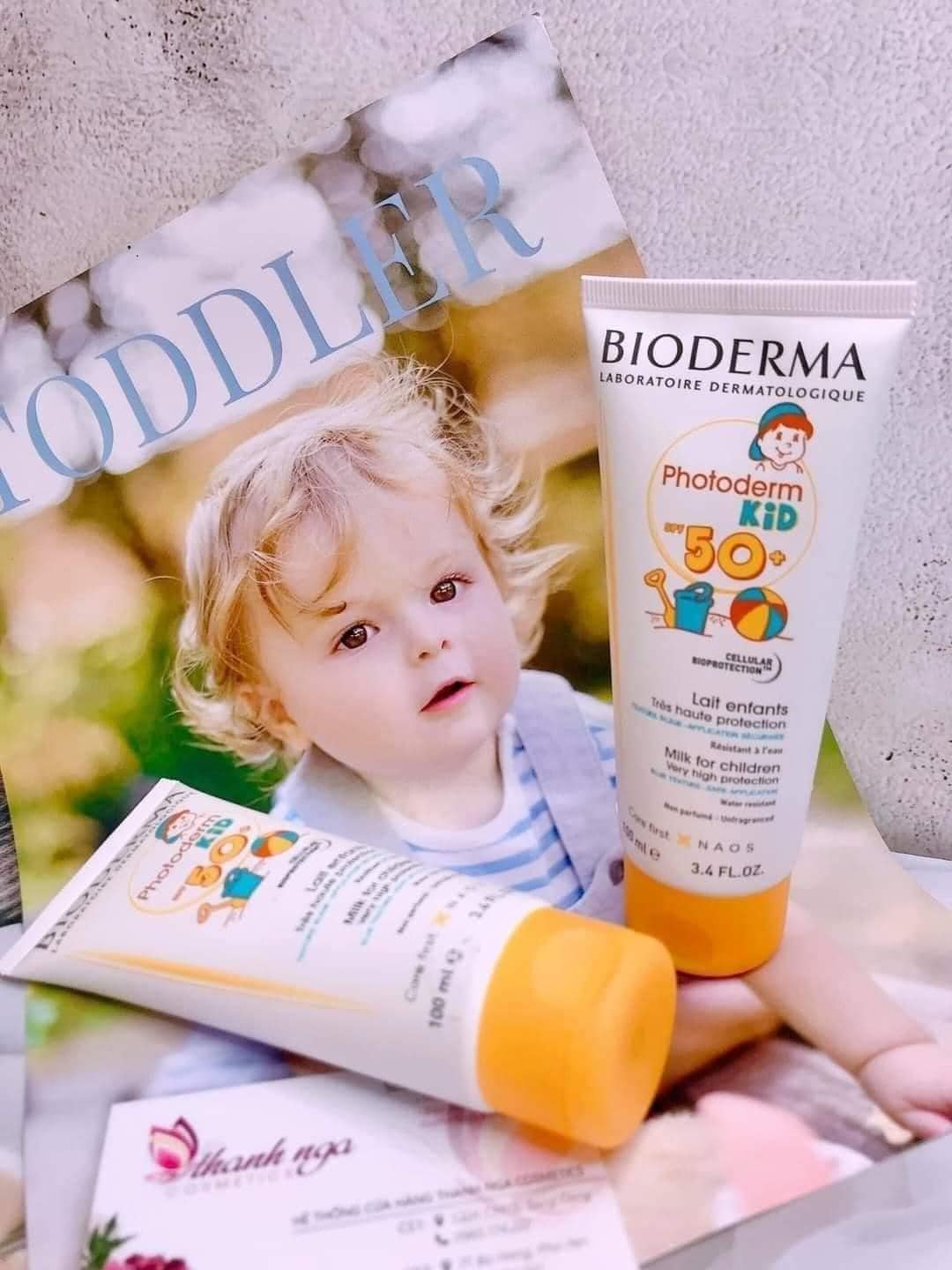 Kem Chống Nắng Bioderma Photoderm KID SPF 50+ 100ml( không có tem phụ- không xuất hóa đơn  )