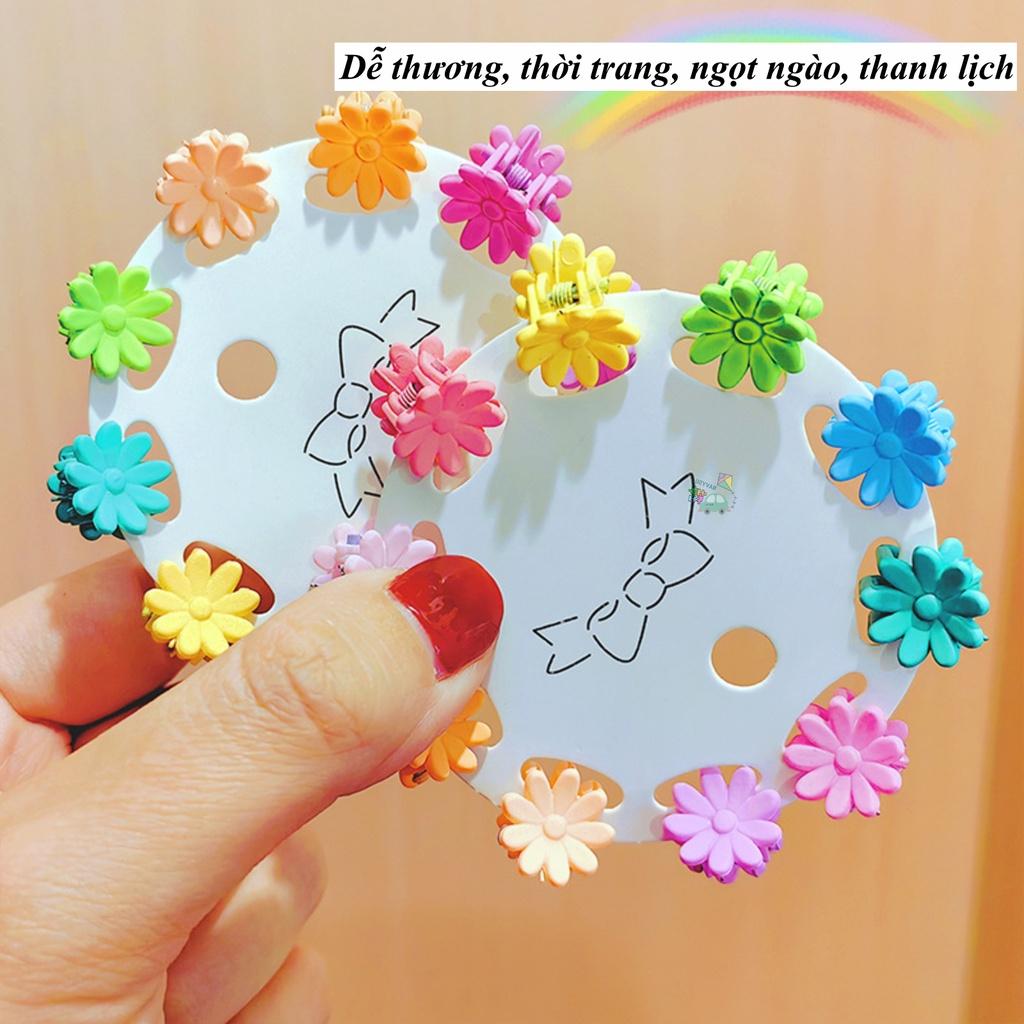 Set 10 Kẹp Tóc Mini Phong Cách Hàn Quốc Thời Trang Xinh Xắn Cho Bé Gái Phụ Kiện Tóc Bé Gái