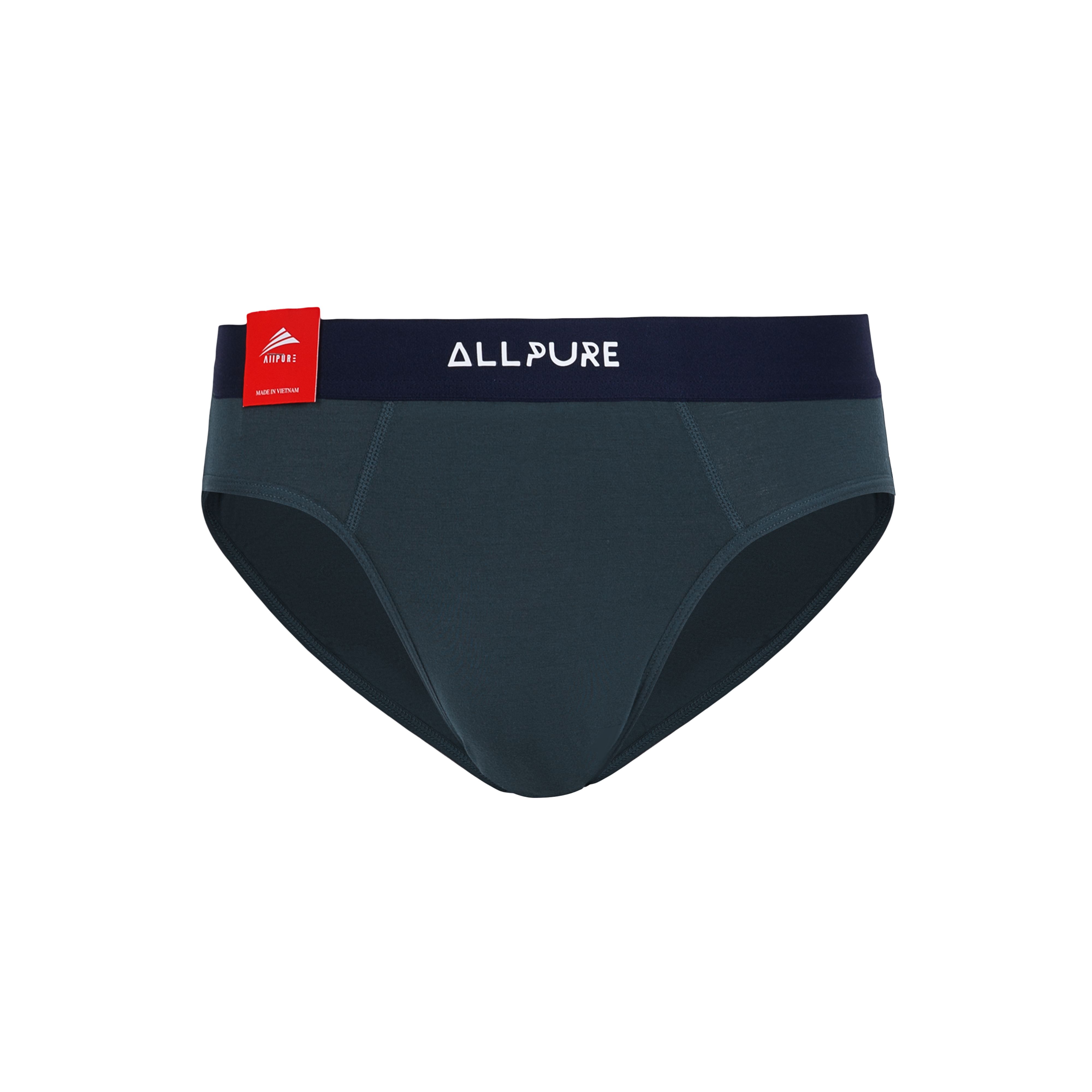 Combo 4 quần lót nam đơn sắc ALLPUR Brief Bamboo Cooling mặc siêu mát