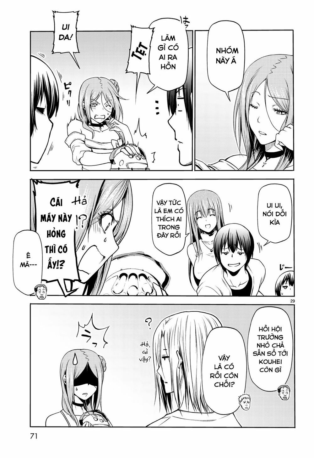 cô gái thích lặn - grand blue chapter 59 29