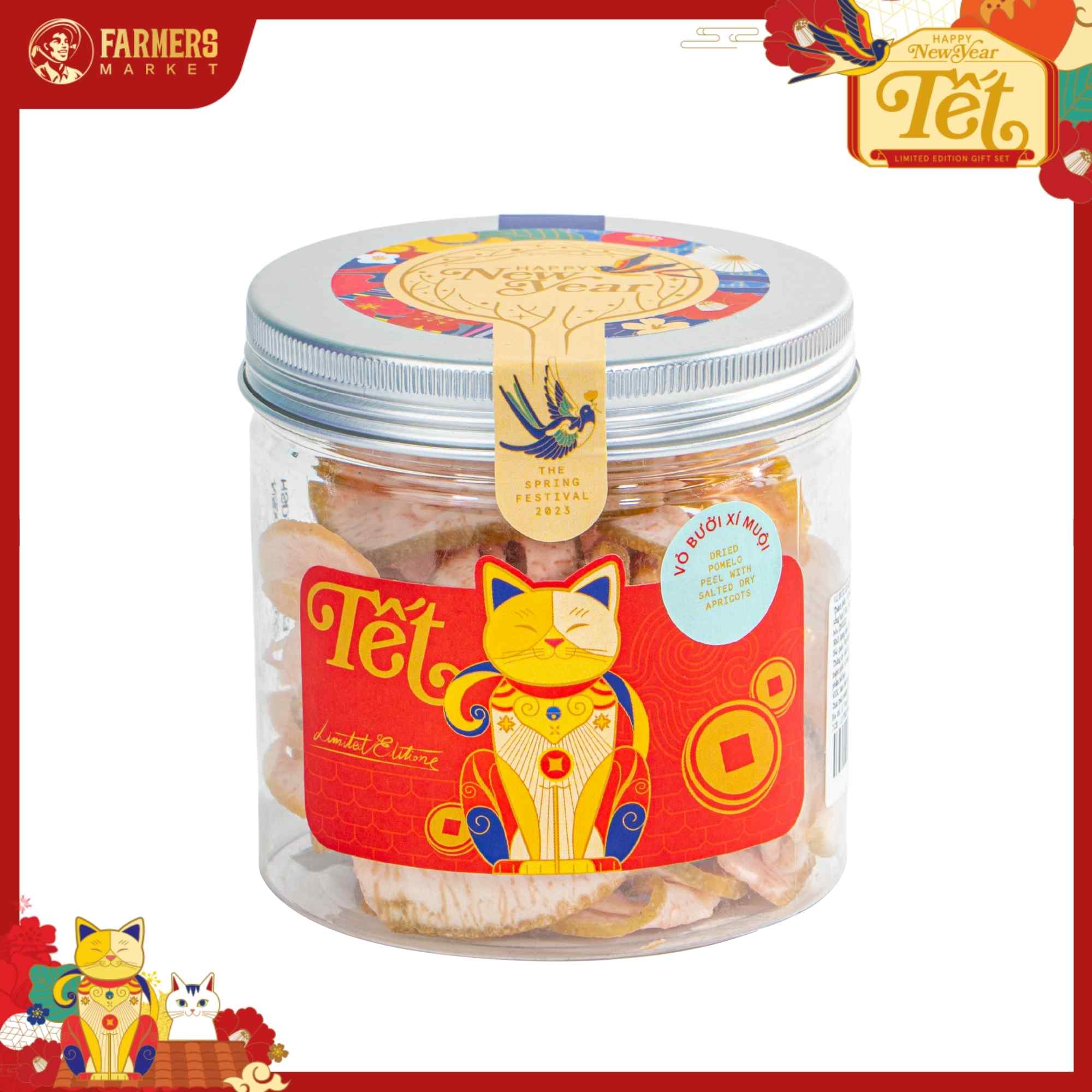 Vỏ bưởi xí muội Farmers Fine Foods 70G