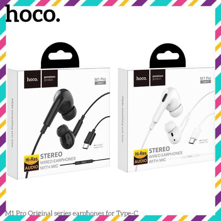 Tai Nghe Nhét Tai hoco M1pro Type-C / Chân 3.5mm Giảm Tiếng Ồn