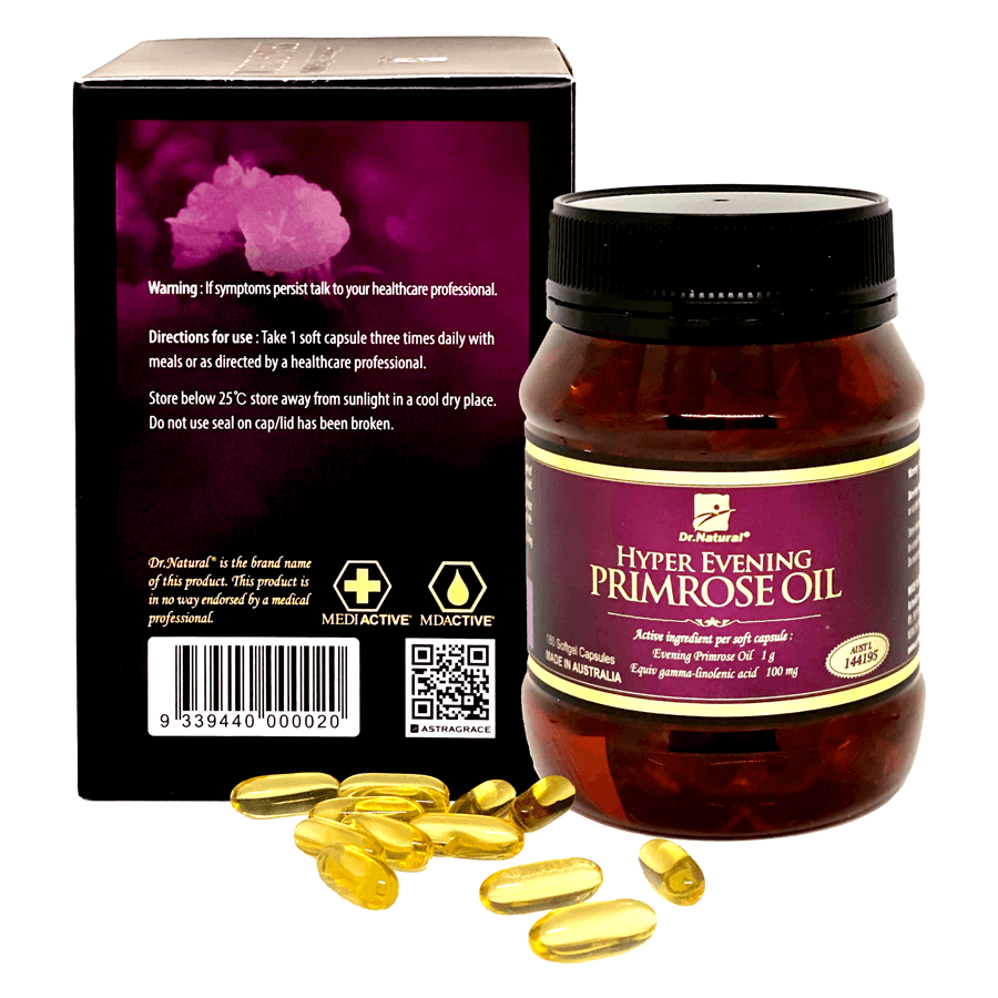 DR NATURAL HYPER EVENING PRIMROSE OIL  180 VIÊN