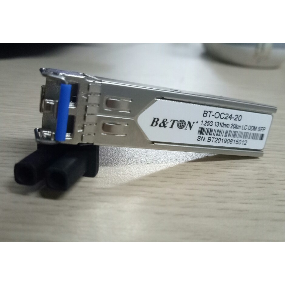 Modul quang 2 sợi LC 20km 1.25G BTON BT-OC24-20 Hàng Nhập Khẩu