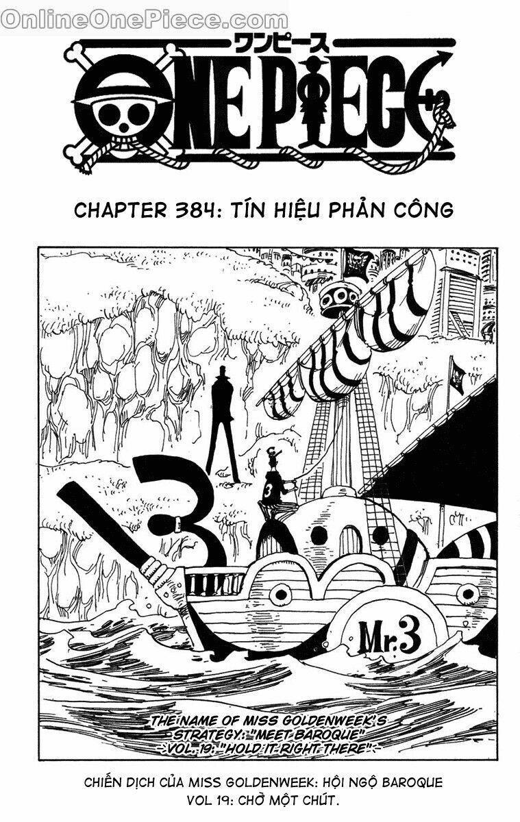 đảo hải tặc - one piece chapter 384 1