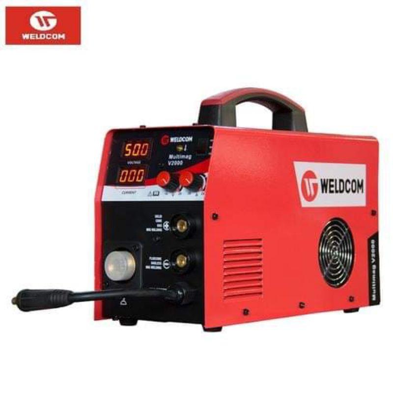 Máy hàn MIG v2000 weldcom dùng cuộn dây 5kg