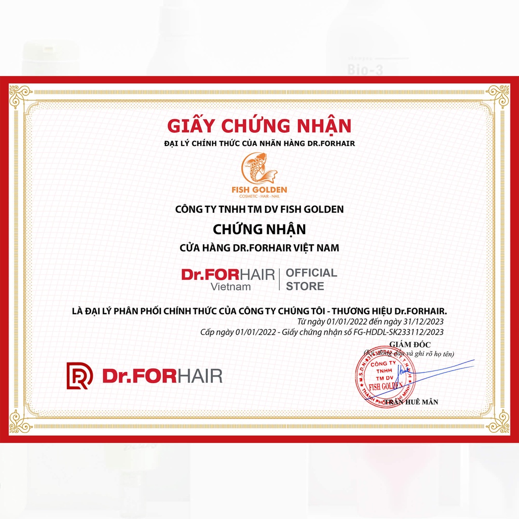 [HB Gift] Túi quà tặng Dr ForHair