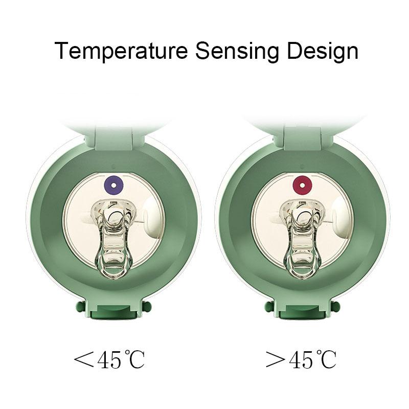 400Ml Kid Thông Minh Giữ Nhiệt Màu Cảm Biến Nhiệt Độ Nước Cách Nhiệt Chân Không Thép Không Gỉ 316 Nhiệt Quà Tặng Sinh Nhật