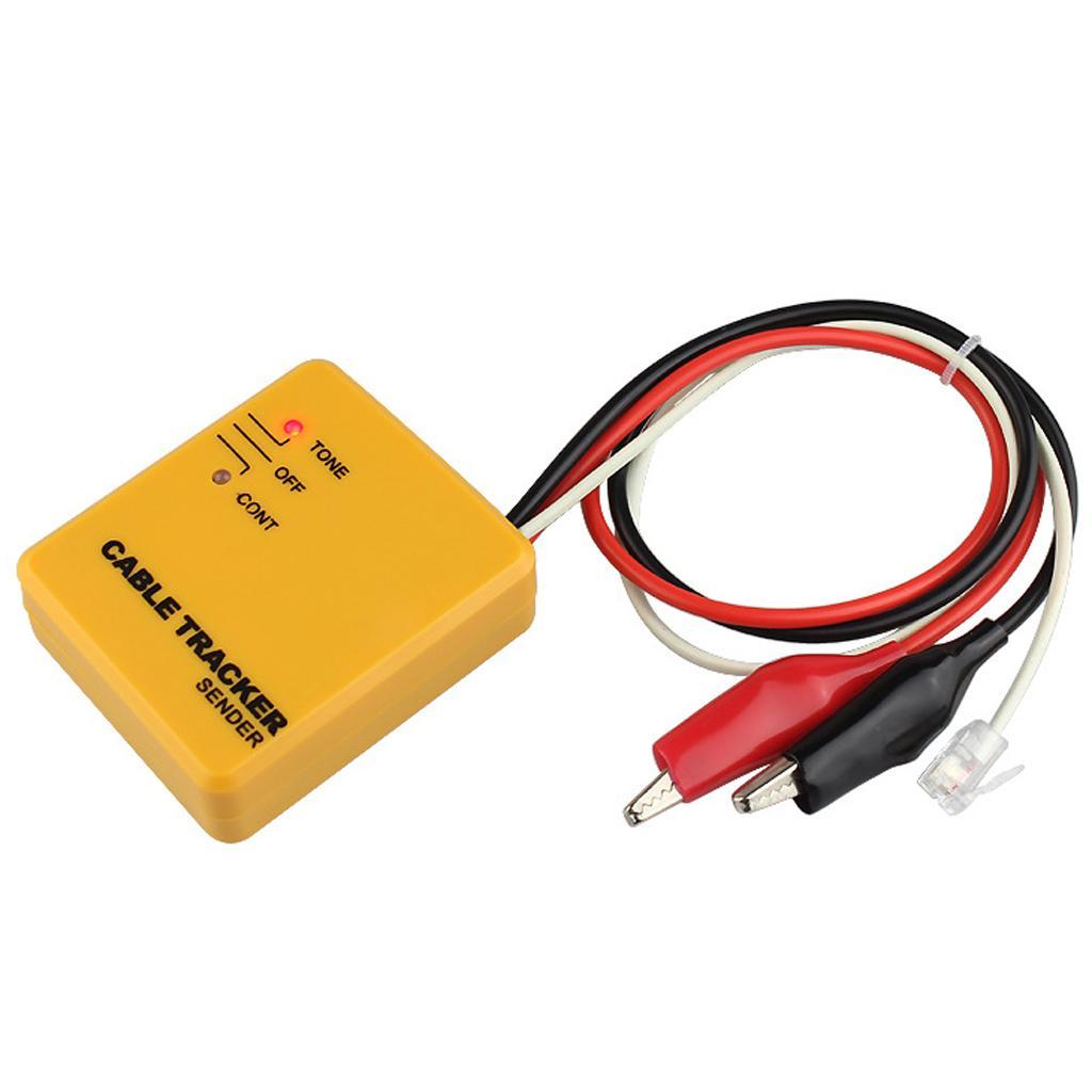 RJ11 Telephone/Phone Wire Tracer Ethernet LAN Network Cable Tester