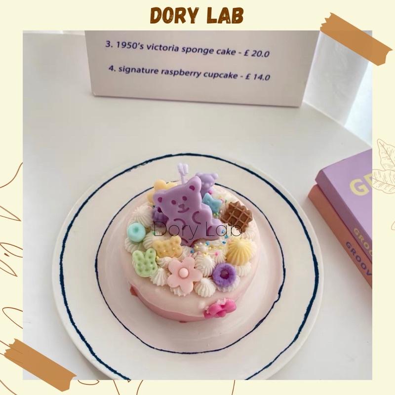 Nến Thơm Bánh Kem Làm Theo Yêu Cầu Nhiều Mẫu - Dory Lab