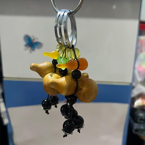 Móc khóa hồ lô gỗ nhiều mẫu