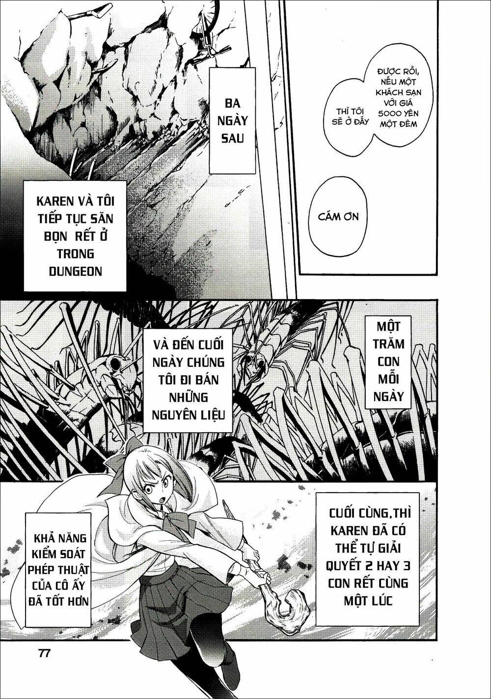 trở thành nhà thám hiểm đánh bại dungeon bằng bảng kĩ năng ~ . chapter 8 8