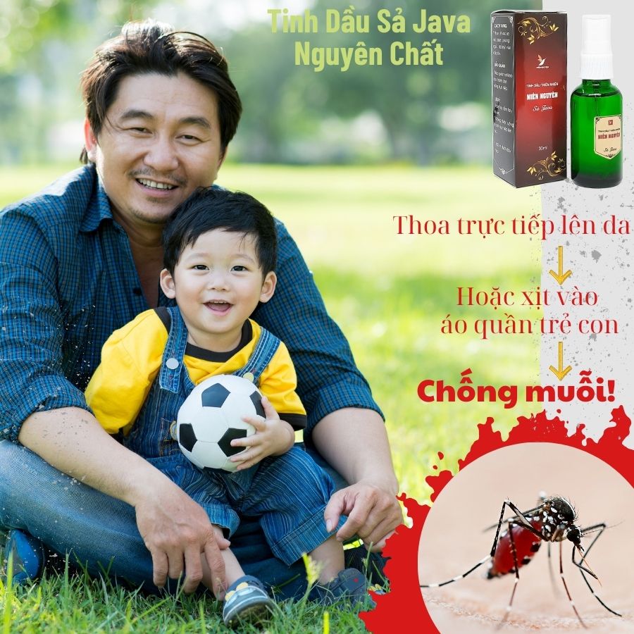 Tinh Dầu Sả Java Nguyên Chất - Chai Xịt Tiện Dụng (30ml): Khử Mùi, Đuổi Muỗi Cấp Tốc...