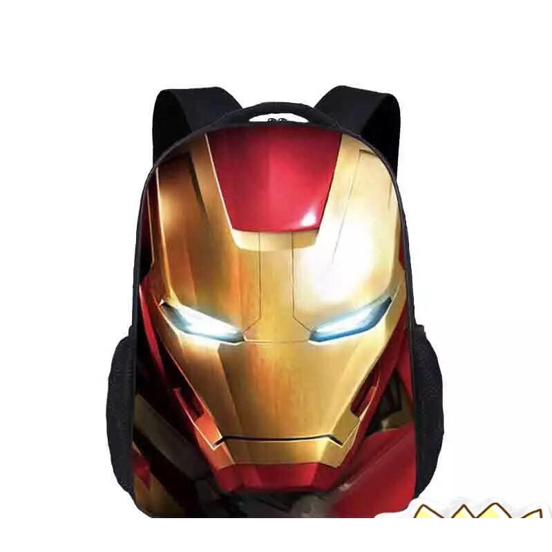 Balô cho bé size lớp 5 Iron Man