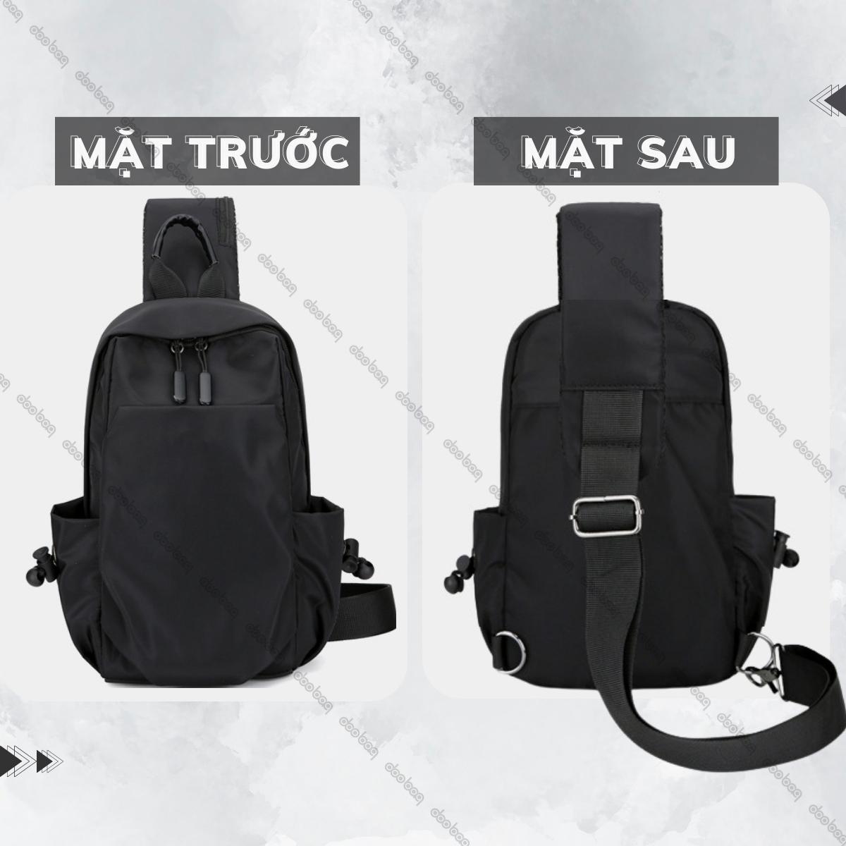 Túi đeo chéo thiết kế thời trang Doo Bag chất liệu oxford chống nước, chống xước tốt
