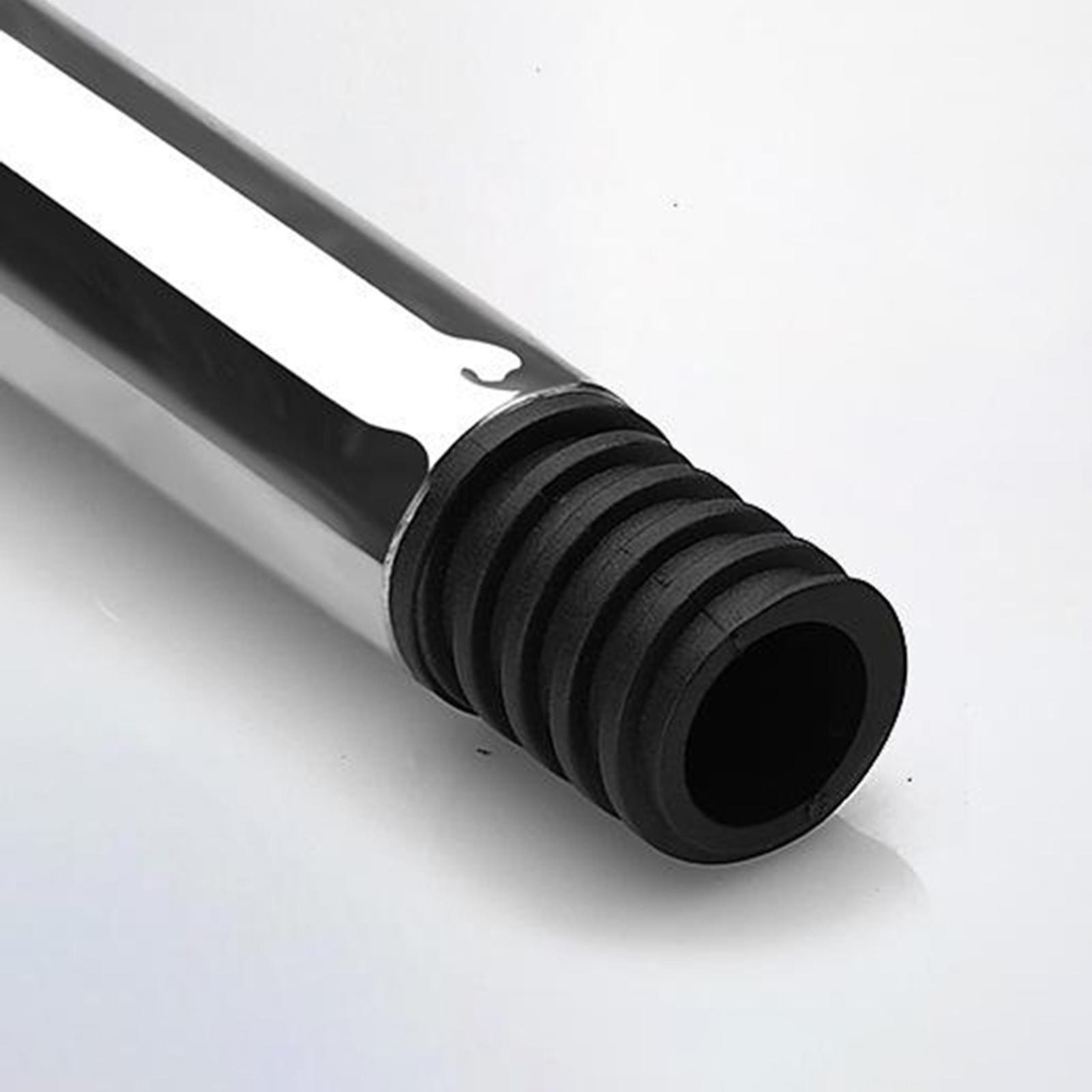 Stainless Steel Extendable Telescopic Curtain Tension Rod Window 50-80cm