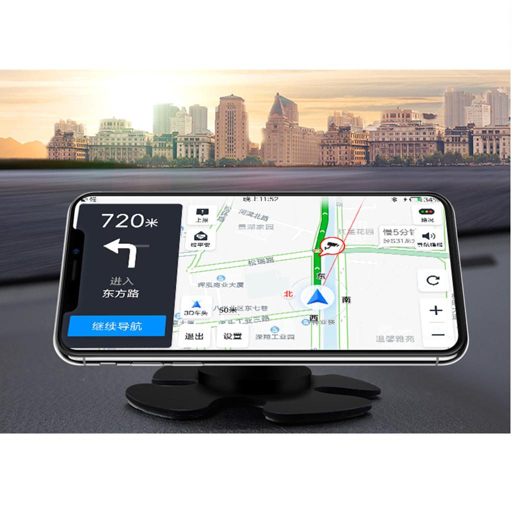 360 Degree Universal Car Holder Mount for Mobile Phones Black