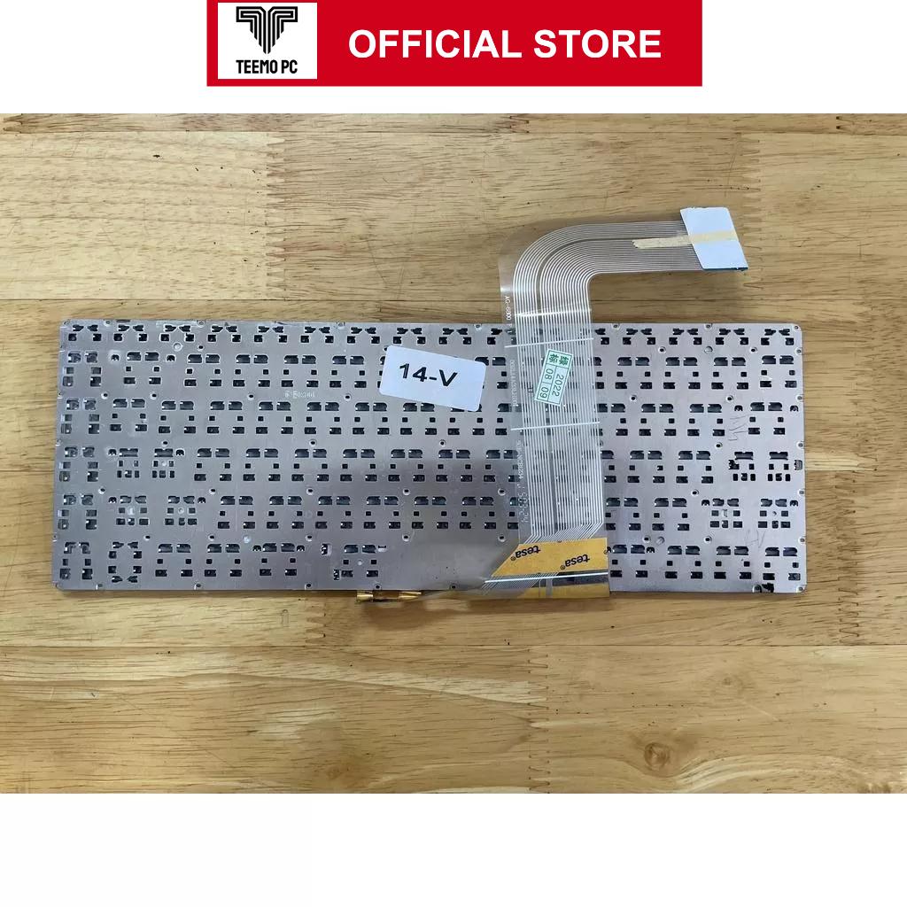 Bàn Phím Tương Thích Cho Laptop Hp Pavilion 14-V000 14-V100 14-V200 14-P000 14-V000 14-V Tốt - Trắng TEEMO PC KEY561 Hàng Nhập Khẩu
