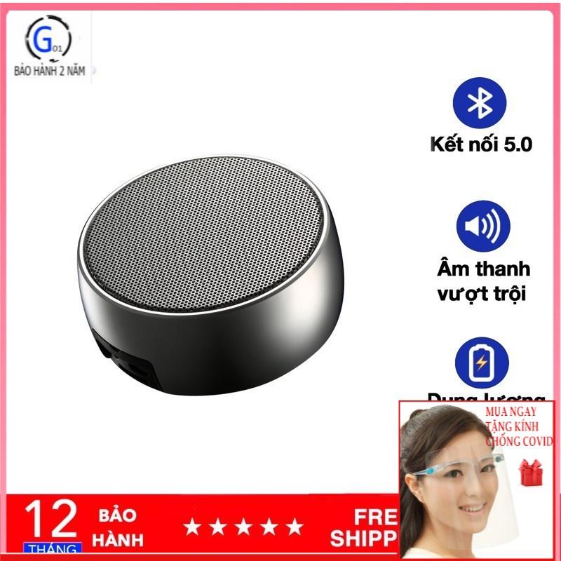 Loa bluetooth cầm tay mini BS01  FREE SHIP  Loa đa năng vỏ nhôm cao cấp âm bass cực hay cắm thẻ nhớ cồng 3.5 thẻ tf