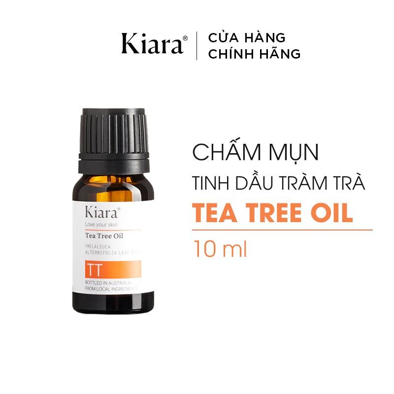 Tinh Dầu Tràm Trà Chấm Mụn Giảm Mụn Kiara Tea Tree Oil 10ml