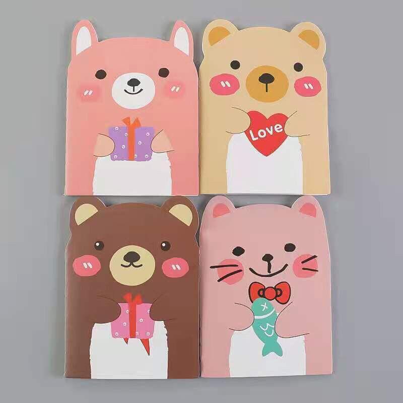 Sổ tay mini hình động vật dễ thương