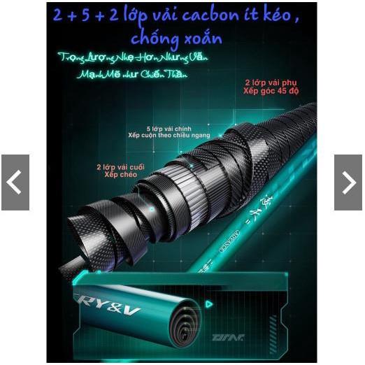 Cần Câu Đài cao cấp ChuangWei Lang Quân Như Ý 6H TH2 bản nâng cấp CT50