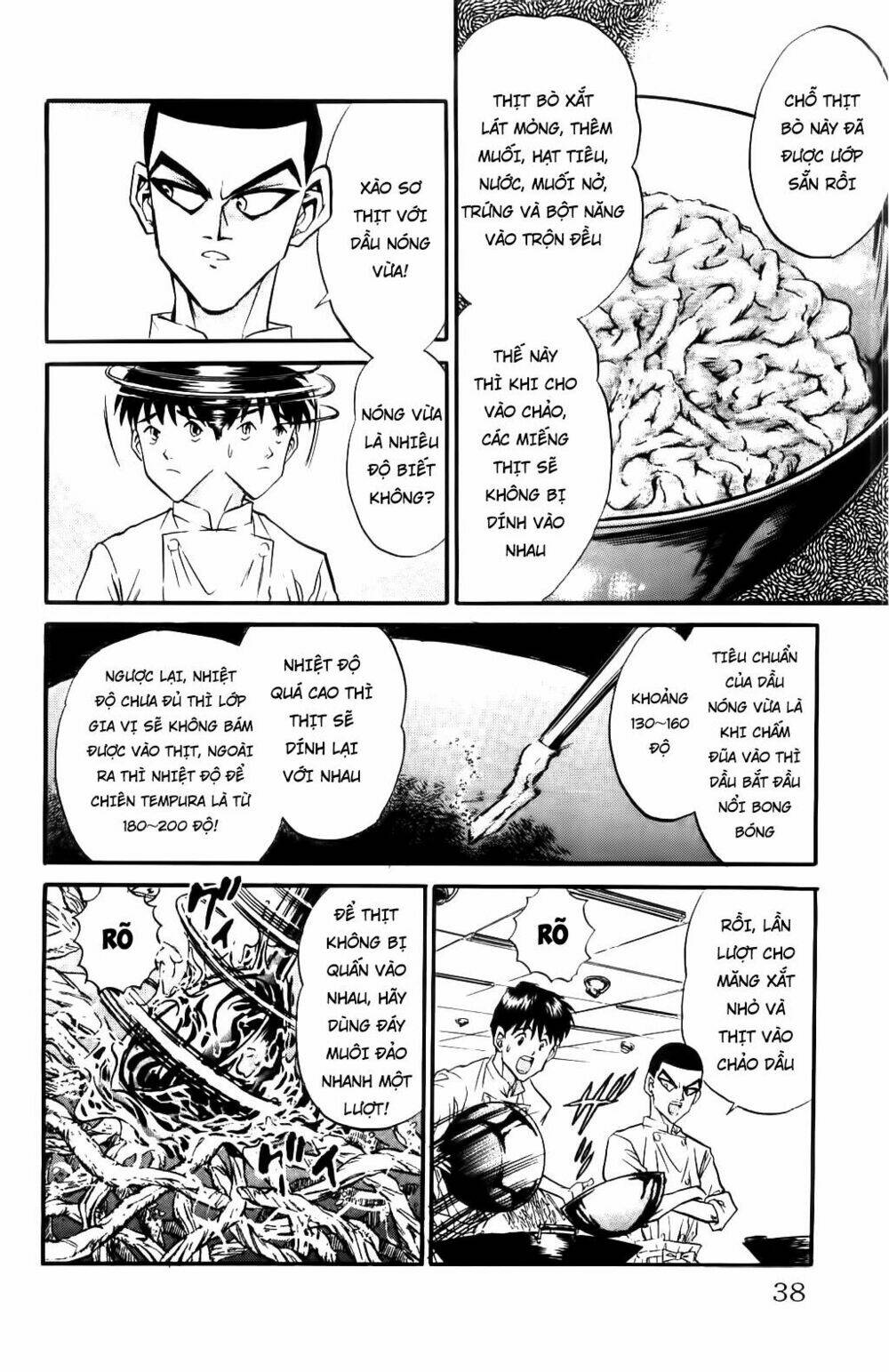 iron wok jan - đầu bếp siêu đẳng chapter 45 12