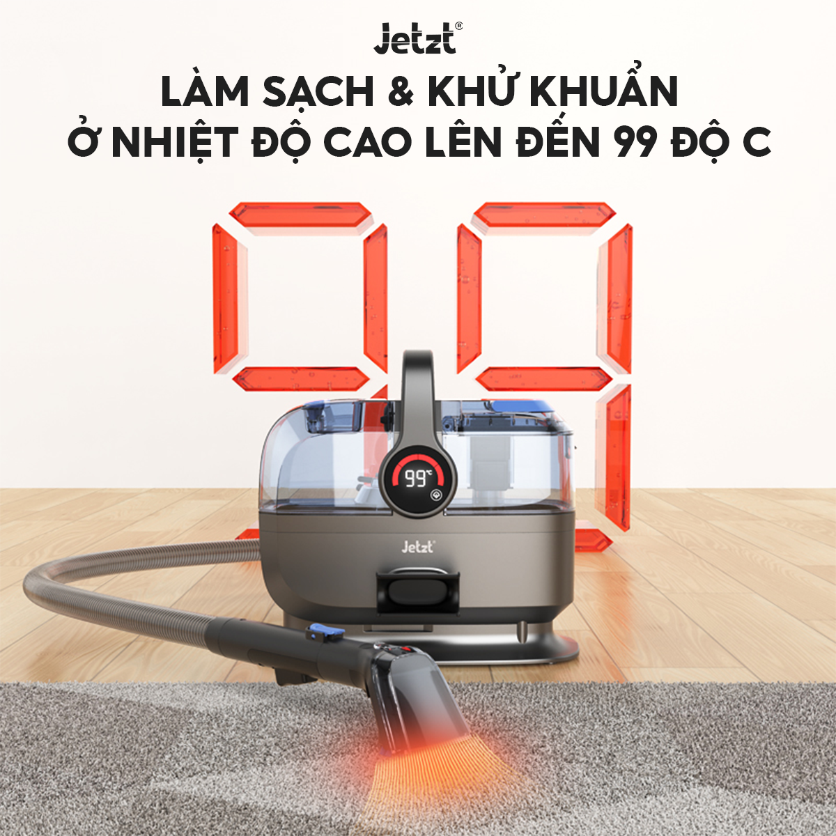 Máy giặt sofa G7 - Dành cho sofa, nệm thảm, cửa kính, lực hút mạnh 14.000PA