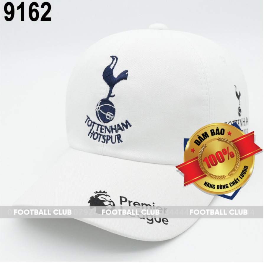 Nón thể thao đội TOTTENHAM 2 màu TRẮNG VÀ ĐEN bao chất nhìn bụi bặm, thích hợp việc đi phượt, đi bão cùng bạn bè, người yêu hay kể cả theo nhóm!