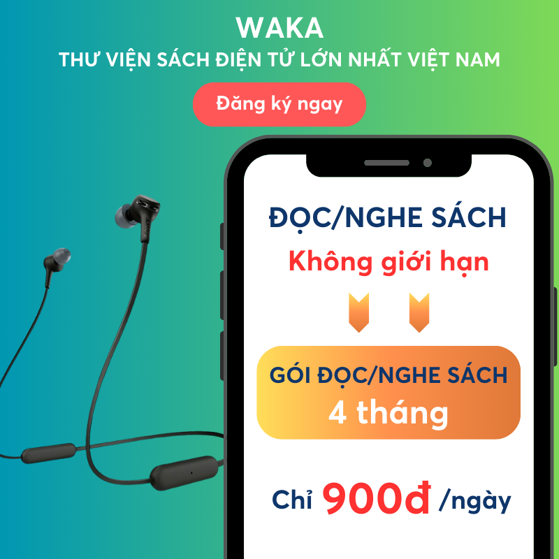 Thẻ hội viên đọc/nghe sách điện tử Waka 04 tháng