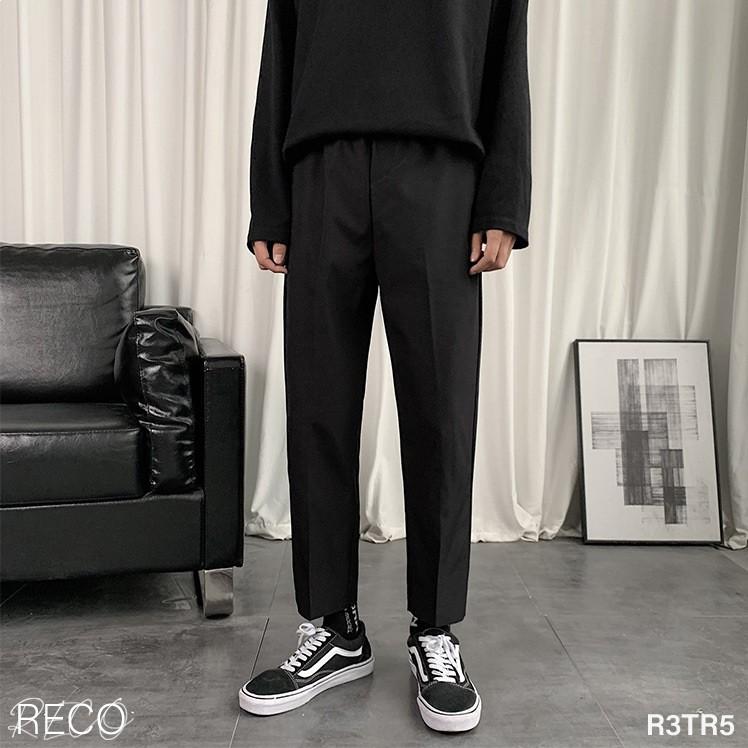 Quần vải nam Hàn Quốc cao cấp dáng vừa Trousers Loose R3TR5