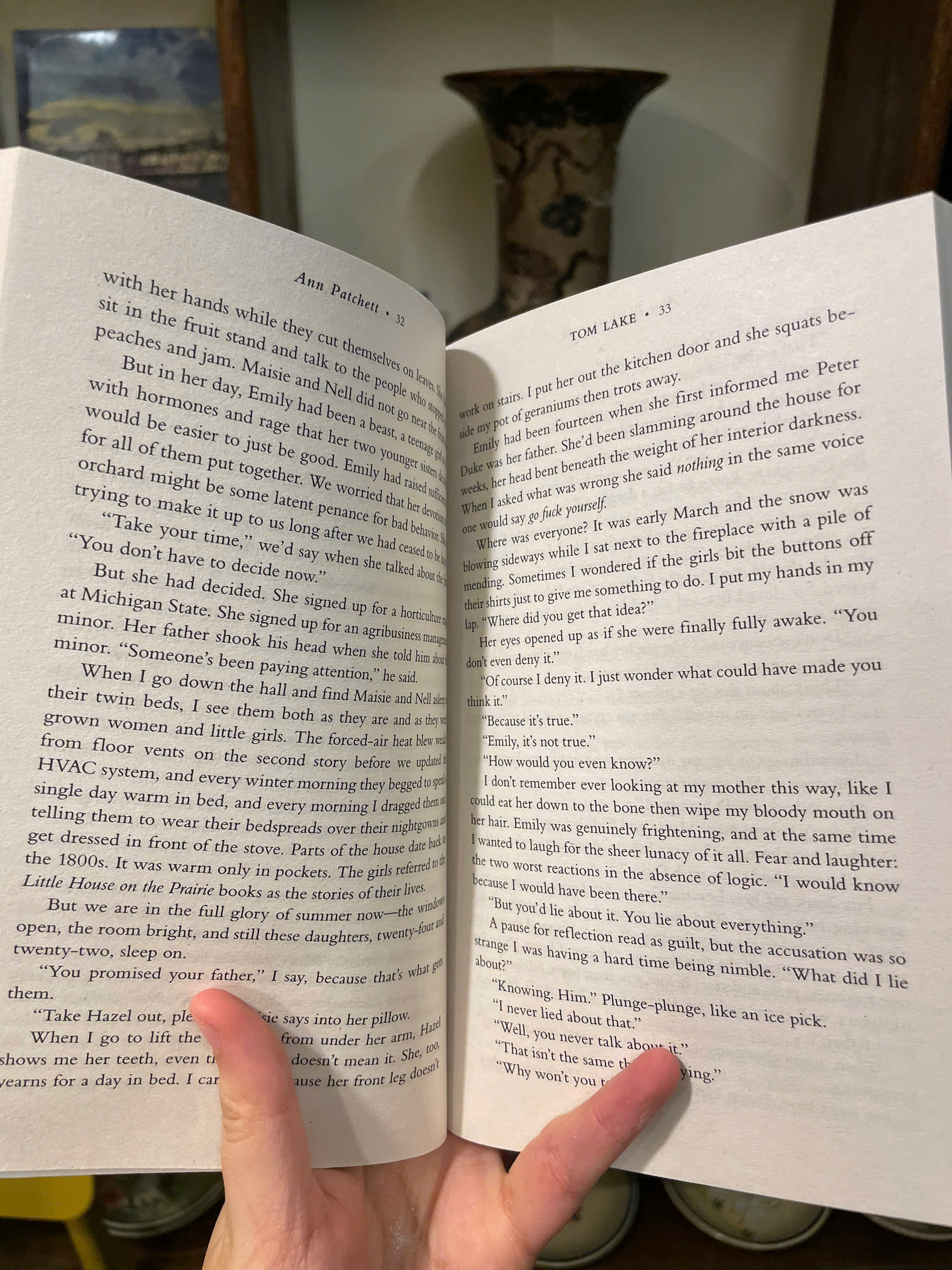 Sách - Tom Lake: The Sunday Times Bestseller by Ann Patchett | English Contemporary Romance Fiction