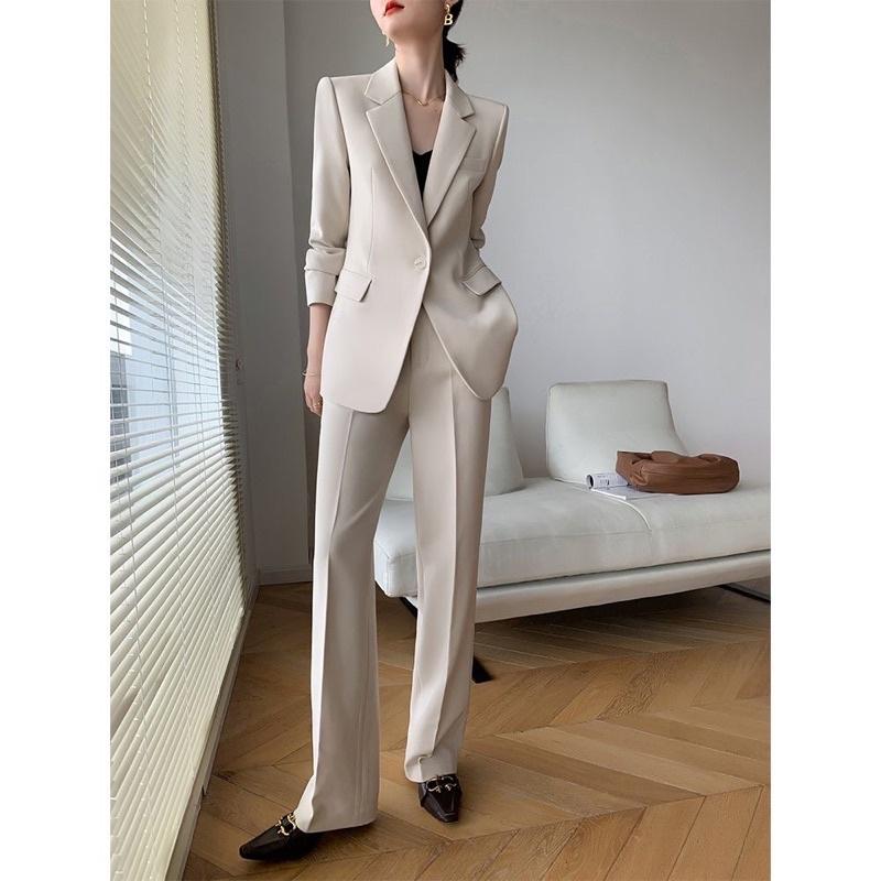 Set đồ Áo Blazer +quần ống xuông phong cách hàn quốc mẫu mới mã RB01