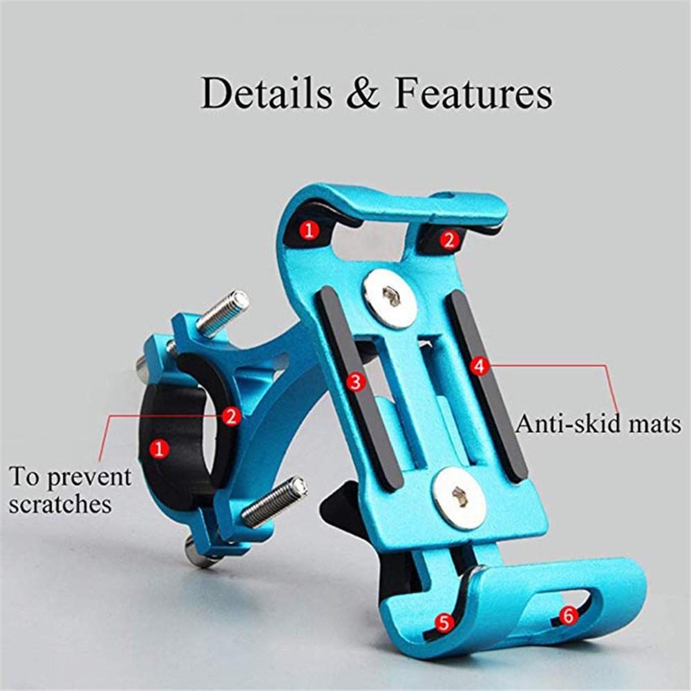 Giá Đỡ Điện Thoại Gắn Tay Lái Xe Đạp/Xe Máy