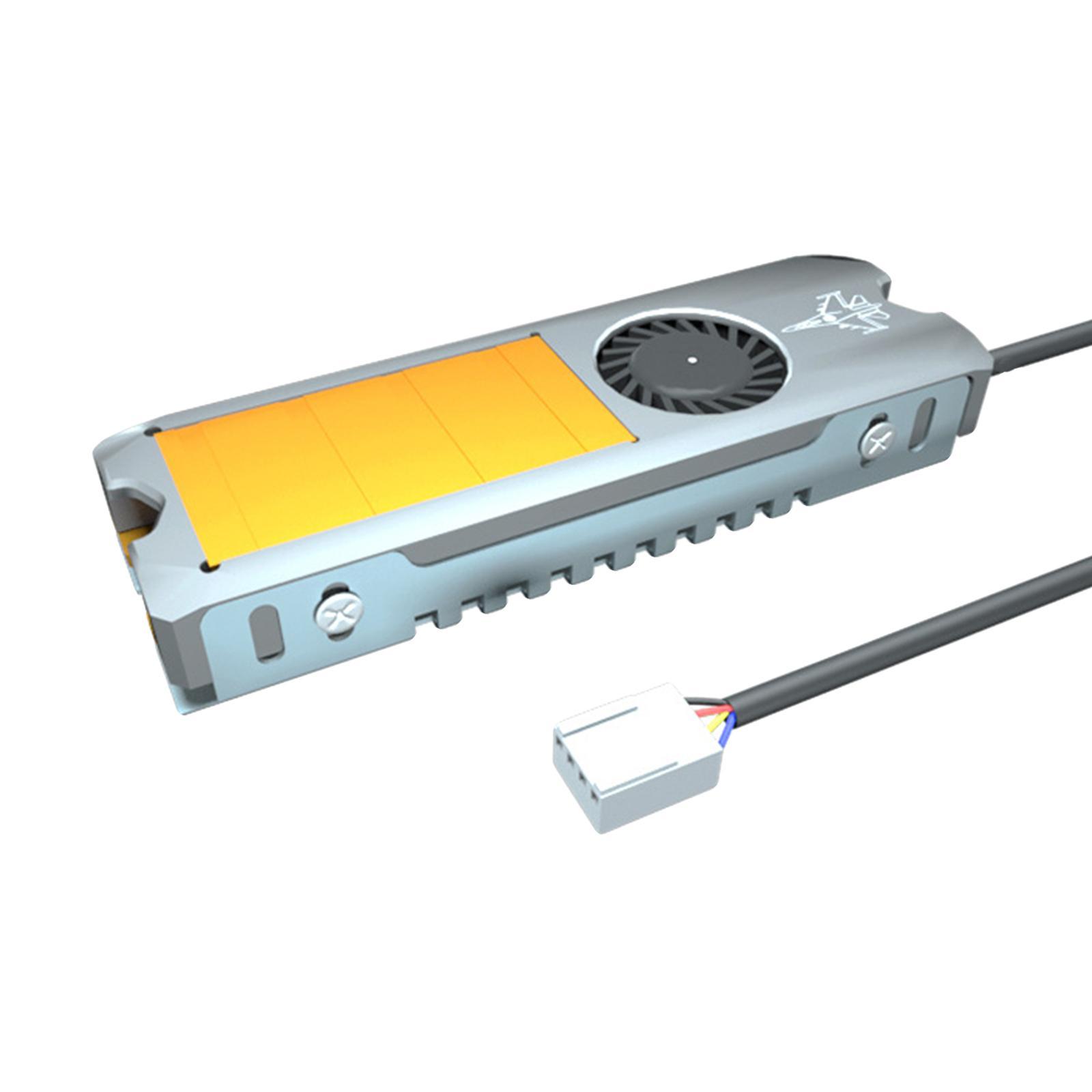 M.2 SSD Heat Sink 2280 HDD with Silicone Pad Aluminum Alloy