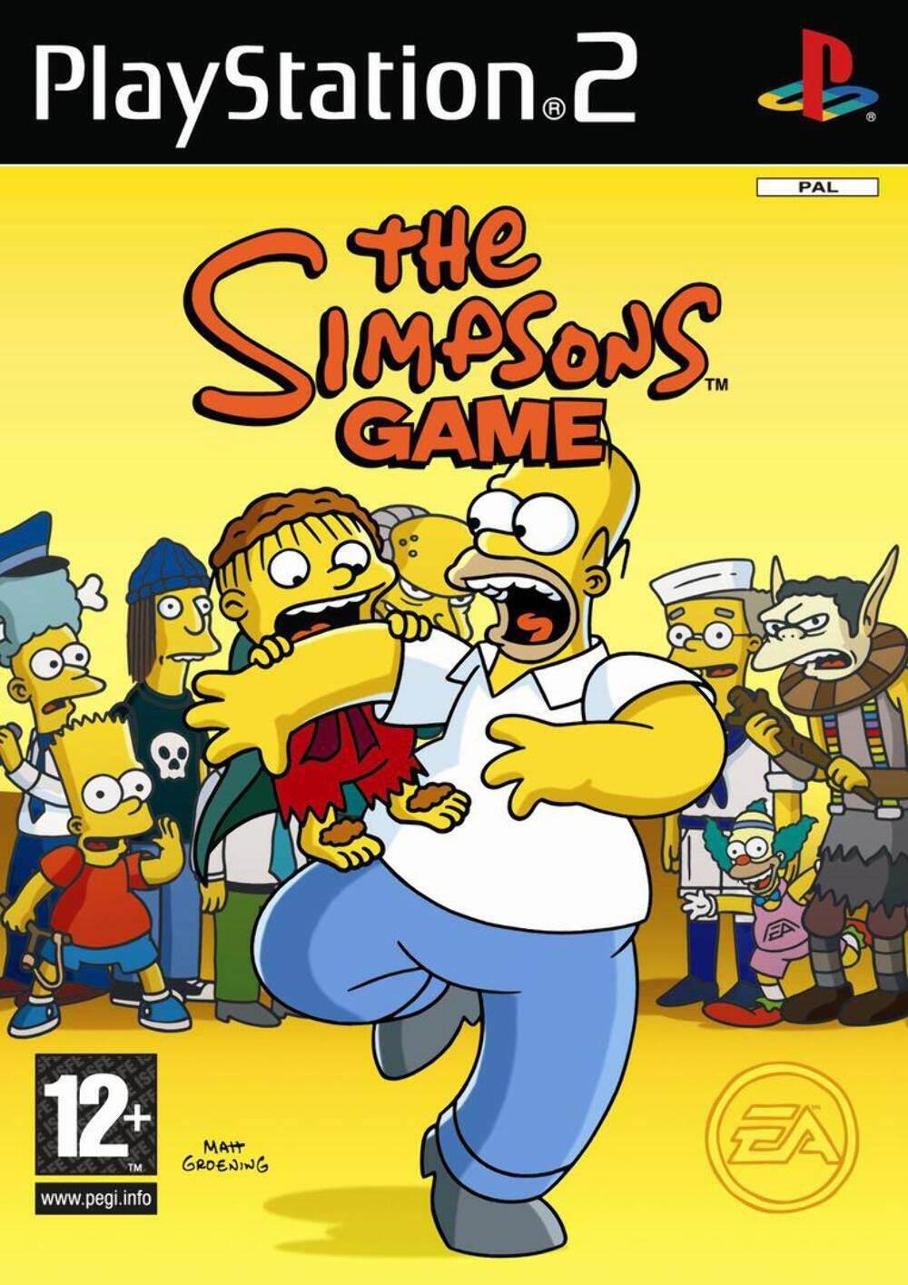 [HCM]Game PS2 the simpson