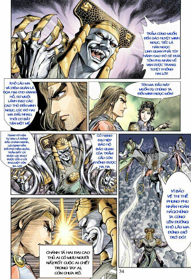 thiên tử truyền kỳ 5 - như lai thần chưởng chapter 15 31