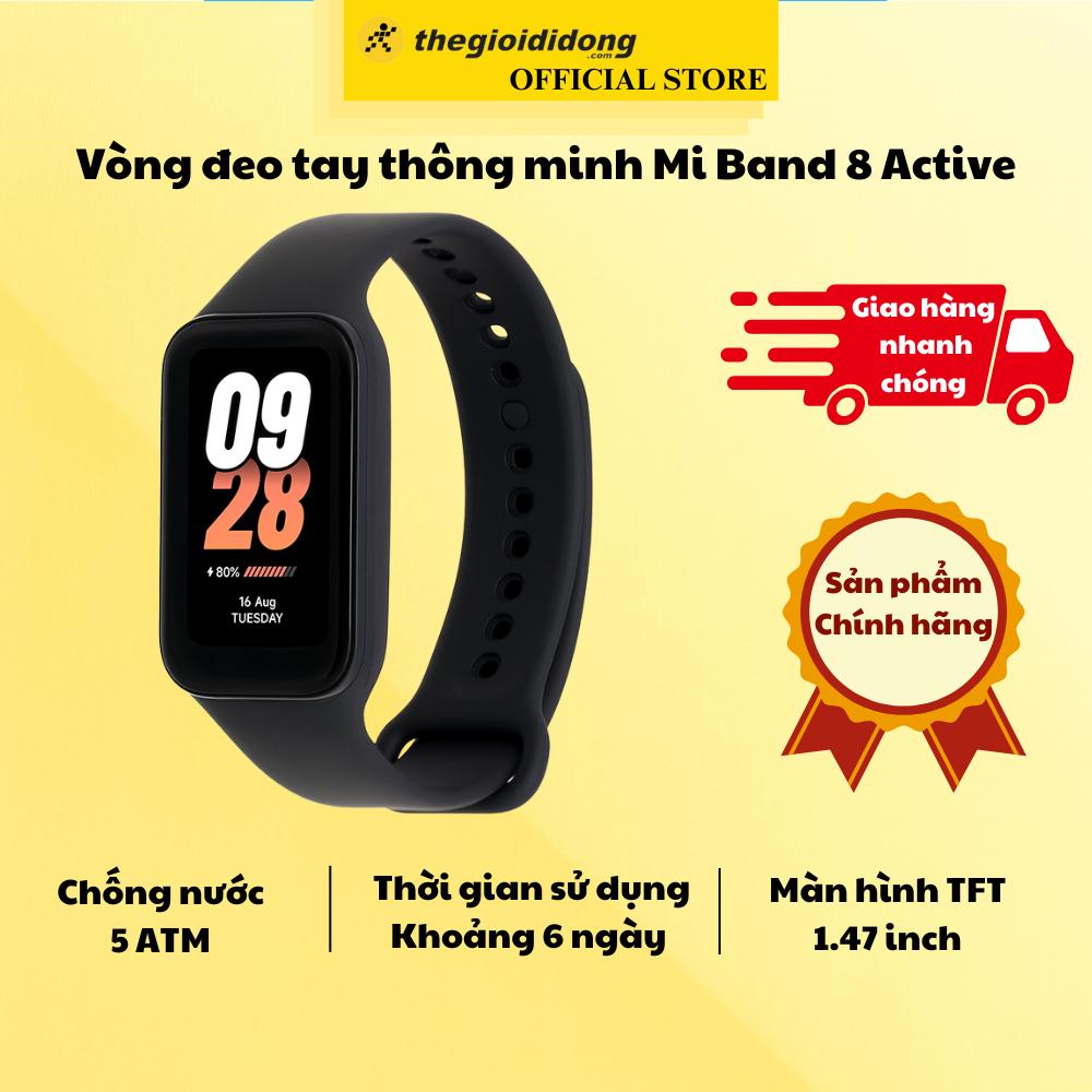 Vòng đeo tay thông minh Mi Band 8 Active - Hàng Chính Hãng