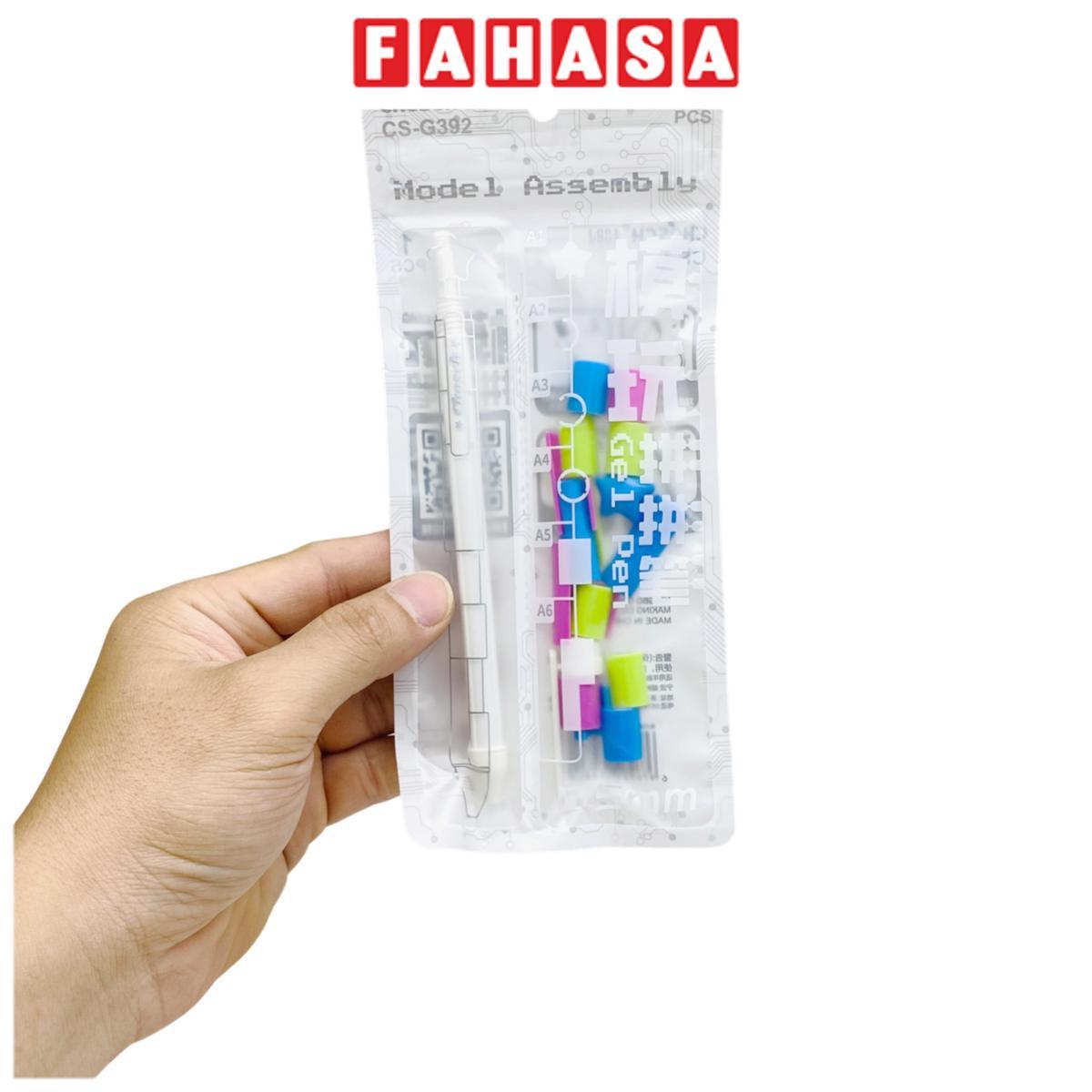 Bộ Bút Gel Lắp Ráp DIY - Chosch G392 - Mực Xanh - Mẫu 2