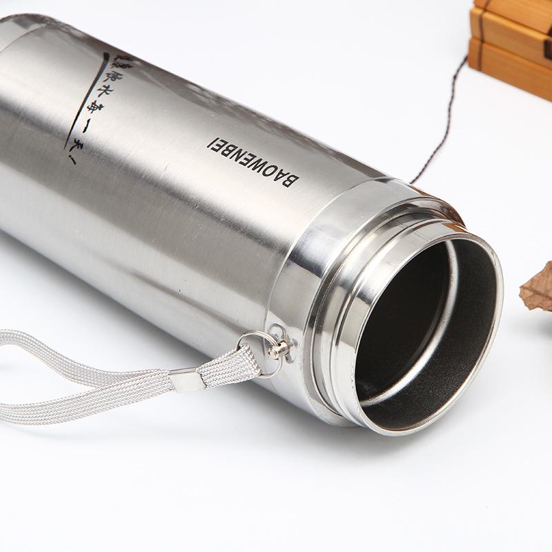 Đặc Biệt 2 Lớp Inox Cử Nhân Cốc Cách Nhiệt Có Tay Cầm Dây Văn Phòng Trà Quà Tặng Quảng Cáo Cốc Nước