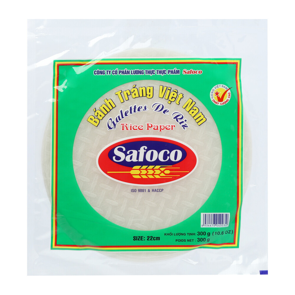 Bánh Tráng Safoco 22Cm Gói 300G