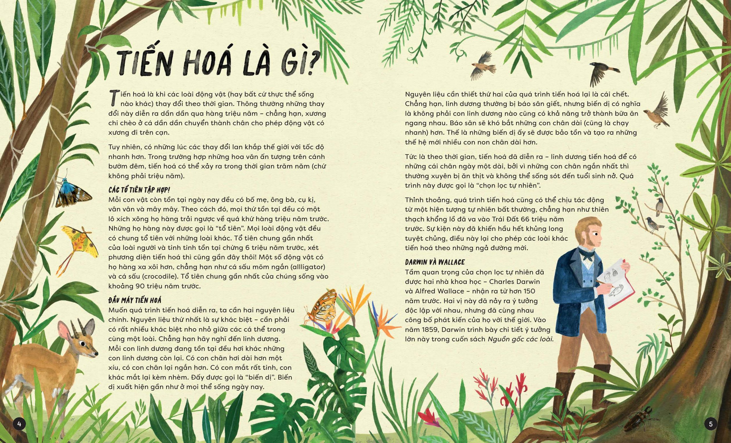 Sách Tuyệt Chủng Hay Sống Sót? Nhập Vai Tiến Hoá Của Muôn Loài