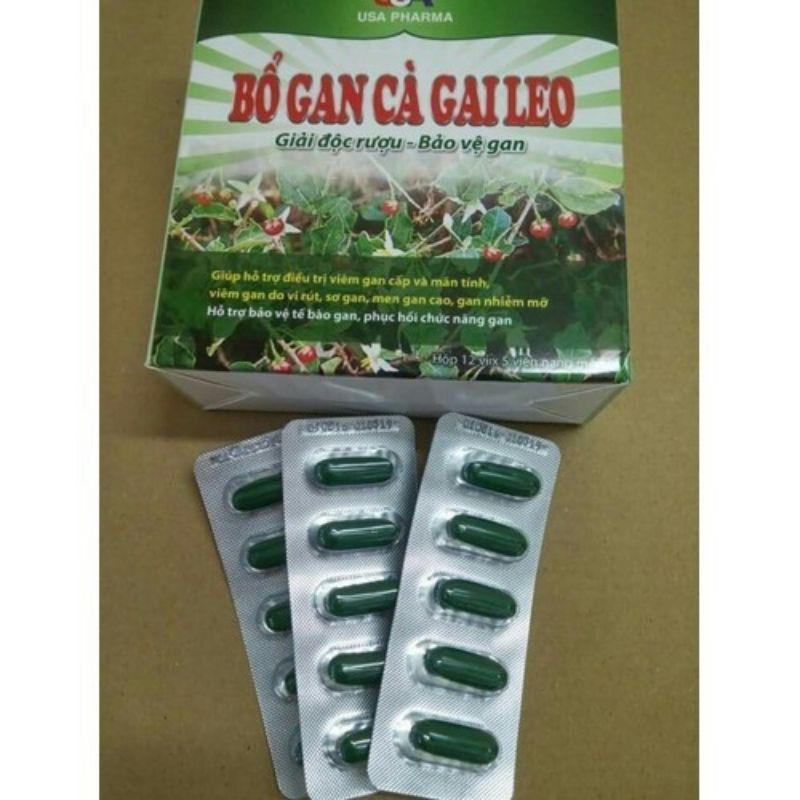 Viên uống iải độc gan, bảo vệ tế bào gan, hộp 60 viên.